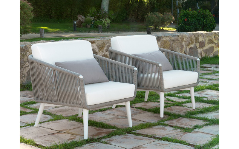Sillón de jardín para exterior modelo Siena de la firma Arkimueble