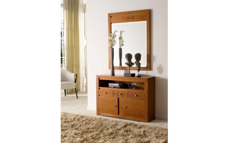 Mueble consola recibidor clásico modelo c500-502 de la firma Disemobel en Valencia