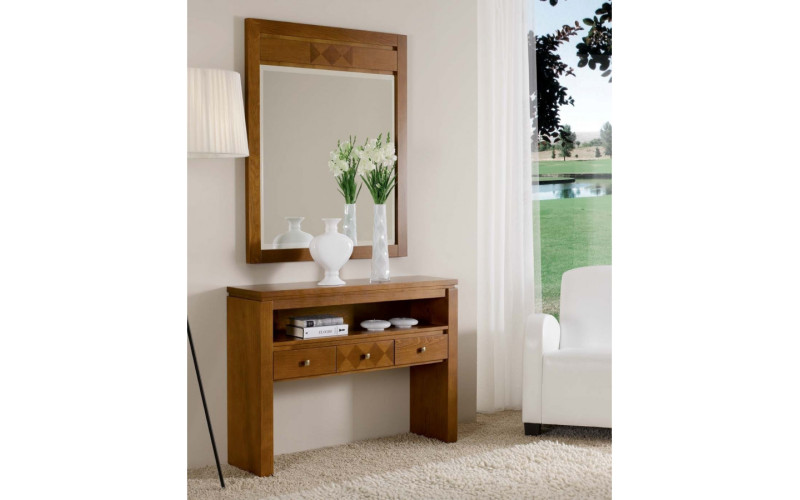 Mueble consola recibidor clásico modelo c660-663 de la firma Disemobel en Valencia