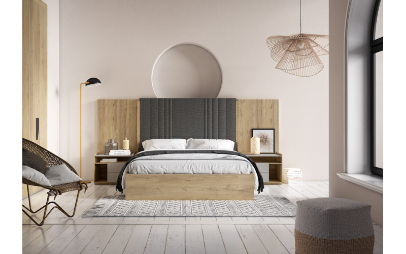 Dormitorio de matrimonio moderno torga mobiliario nativ home 17