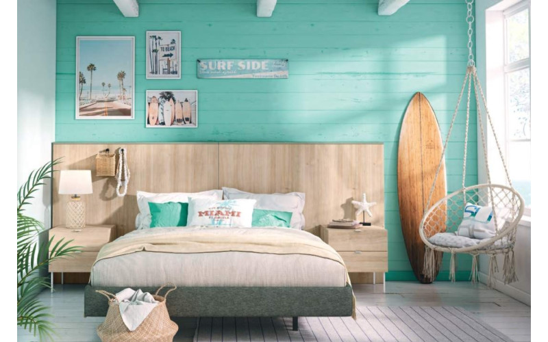Dormitorio juvenil 23 moderno con cama de 150cm de Ros