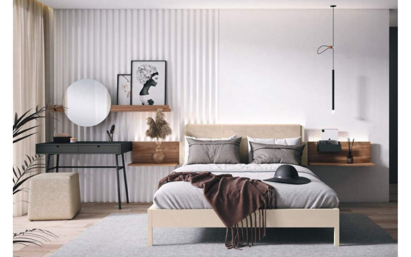 Dormitorio juvenil 10 moderno con cama de 150cm de Ros
