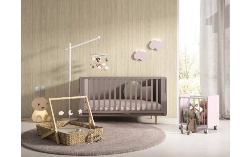 Cuna convertible infantil colección Bamboo 01 de Muebles Ros