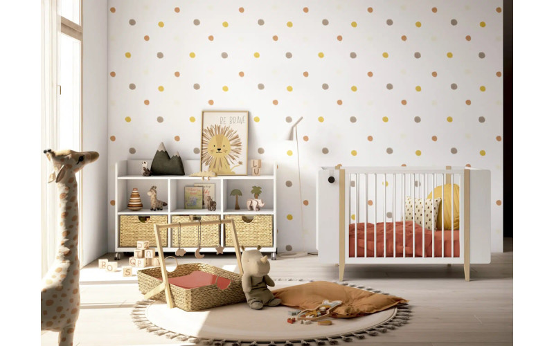 Cuna infantil colección Bamboo 17 de Muebles Ros