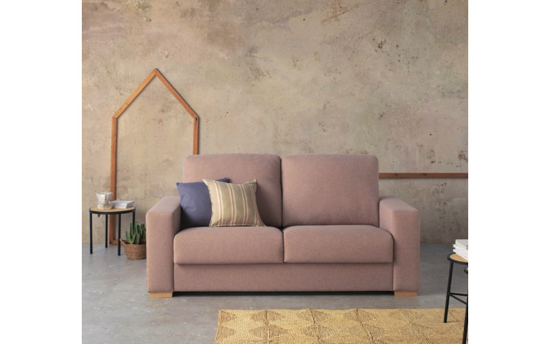 Sofá cama con diseño moderno modelo Bristol con apertura italiana de Zarda