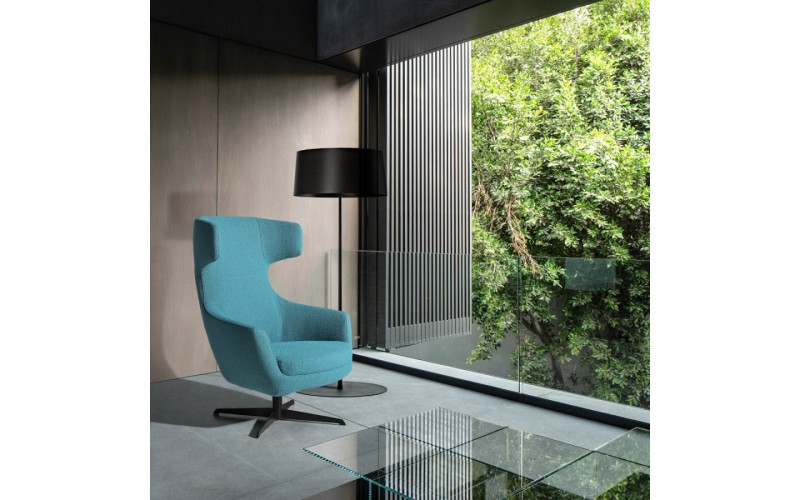 Sillón giratorio con diseño moderno modelo Balmo de Eneas by Xirivella