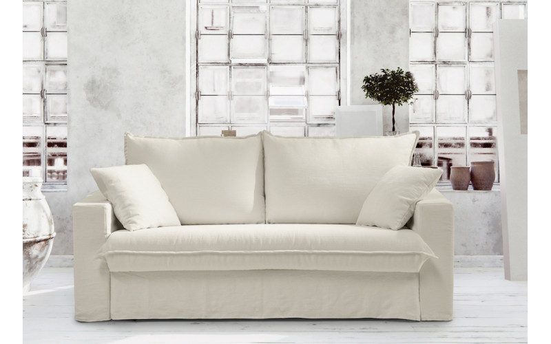 Sofá cama con diseño moderno modelo Nadir con apertura italiana de Mopal