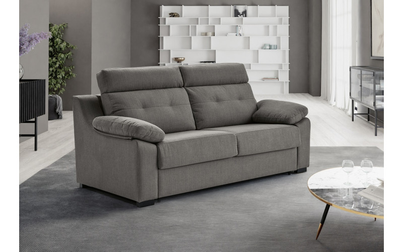 Sofá cama con diseño contemporáneo modelo Triana apertura italiana de Mopal