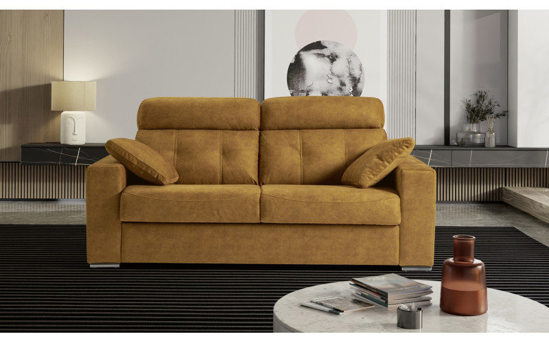 Sofá cama con diseño contemporáneo modelo Karina apertura italiana de Mopal