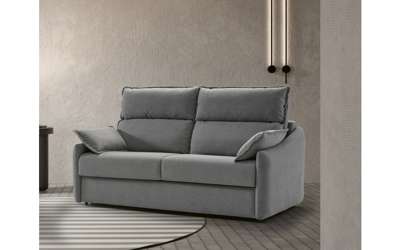Sofá cama con diseño contemporáneo modelo Unai con apertura italiana de Mopal