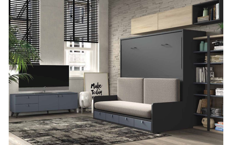Dormitorio juvenil camas abatibles de Glicerio F-268