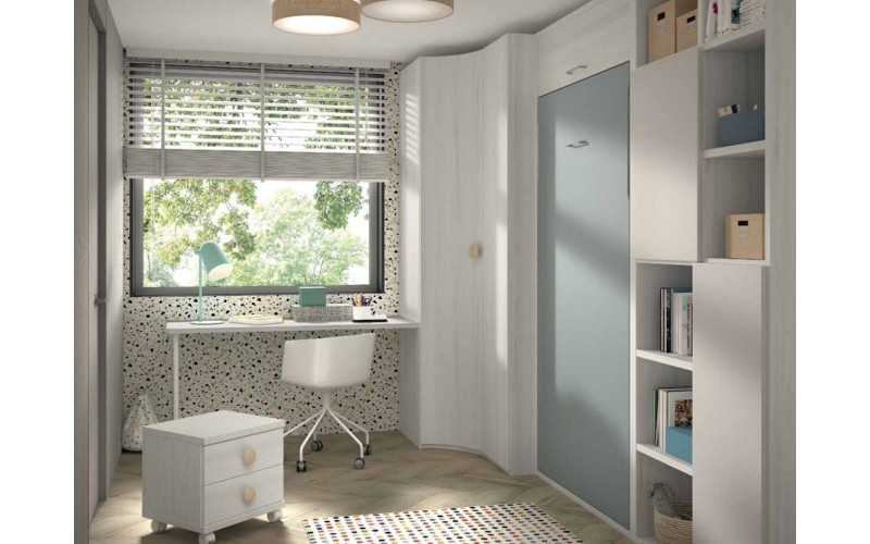 Dormitorio juvenil camas abatibles de Glicerio F-262