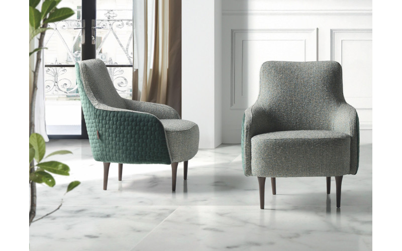 Sillón butaca con diseño moderno modelo Enzo de Afos Sofás