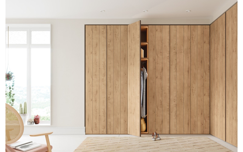 Armario de puertas batientes con estilo moderno de JJP modelo next 15