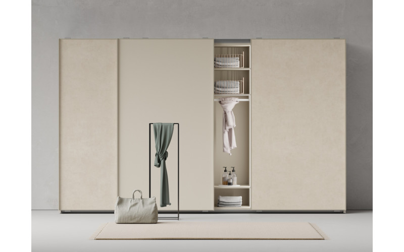 Armario de puertas correderas con diseño moderno de JJP modelo next 38