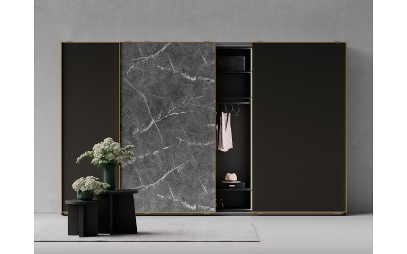 Armario de puertas correderas con diseño moderno de JJP modelo next 43