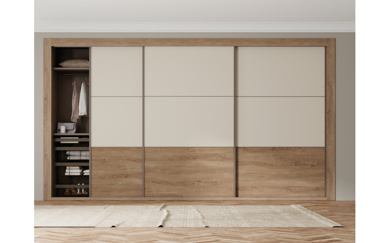 Armario de puertas correderas con diseño moderno de JJP modelo next 54