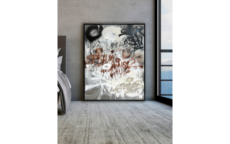 Cuadro abstracto Alley referencia 901AV48 Cuadros Sils