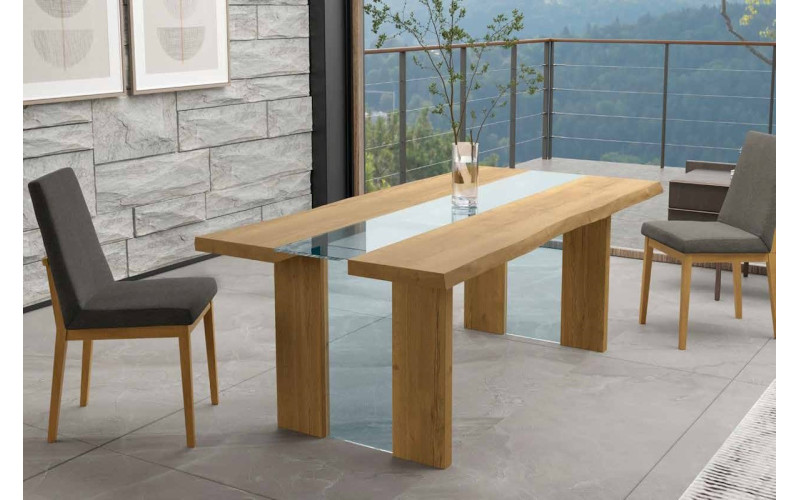 Mesa de comedor moderna modelo Lucca con diseño minimalista Tadel Grup