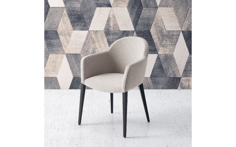 Sillón de salón con diseño moderno modelo Diávolo de Modesto Navarro