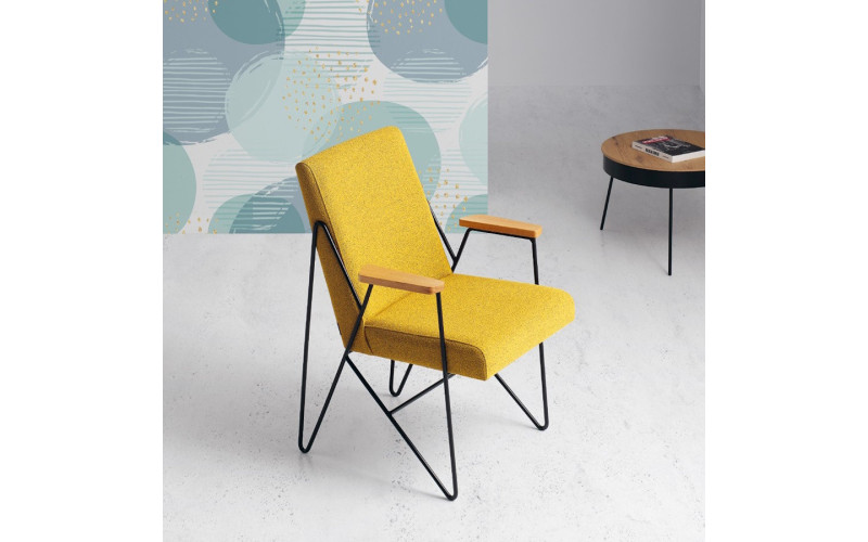Sillón de comedor con diseño moderno modelo Tom de Modesto Navarro