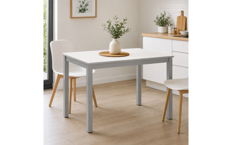 Mesa de cocina extensible moderna modelo Kati de Cauxi