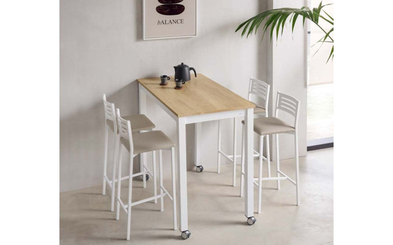Taburete alto de cocina moderno modelo Kelsa de Velasco