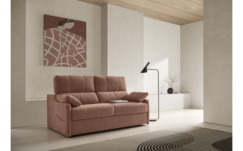 Sofá cama con diseño contemporáneo modelo Rhin apertura italiana de Mopal