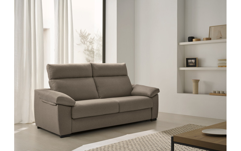 Sofá cama con diseño contemporáneo modelo Ítalo con apertura italiana de Mopal
