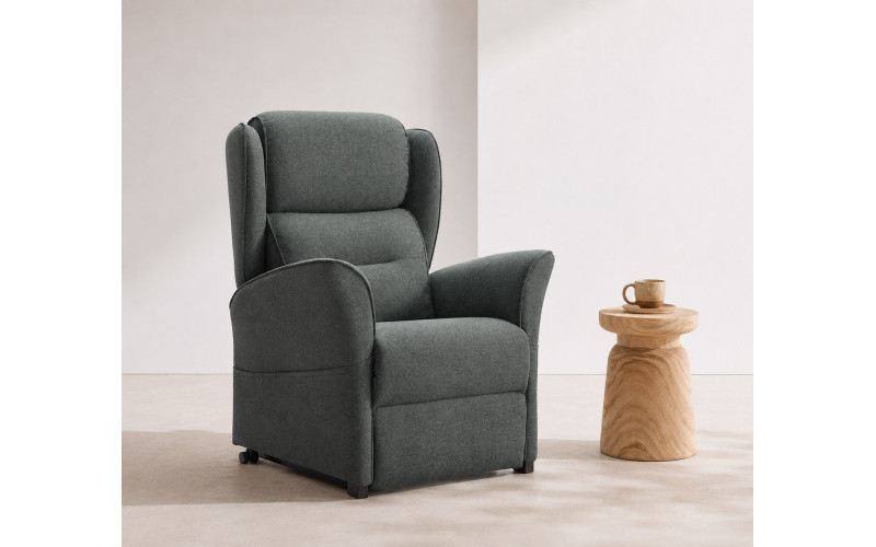 Sillón clásico Orejero de relax apertura manual o eléctrica modelo Genio de Reyes Ordoñez