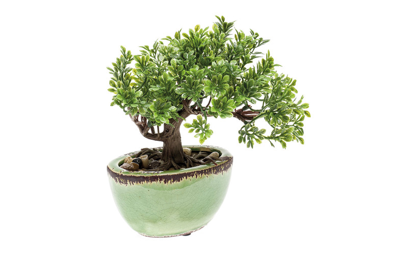 Mini Bonsái Ficus artificial referencia 419996, plantas artificiales.