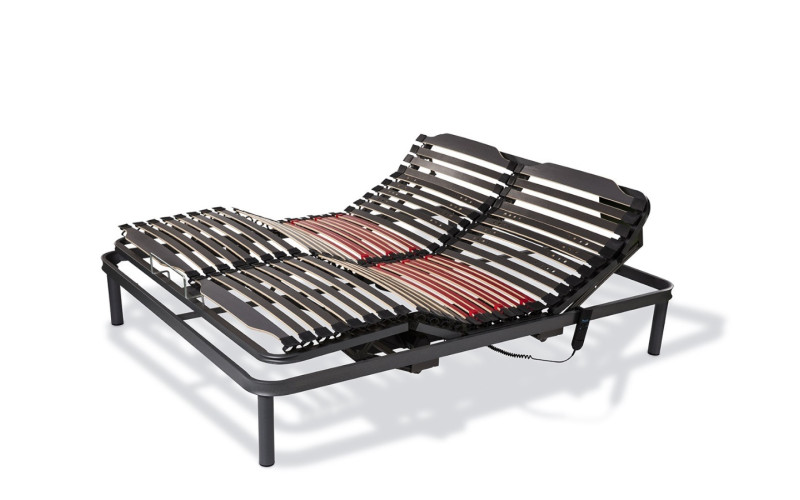 Somier articulado eléctrico Arnitel con 5 planos de articulación máxima adaptabilidad para un descanso ergonómico y confortable