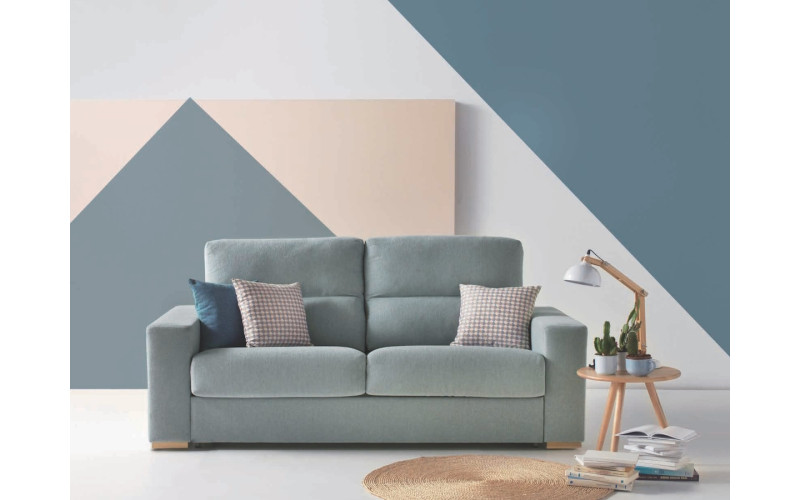 Sofá cama con diseño moderno modelo Boston con apertura italiana de Zarda