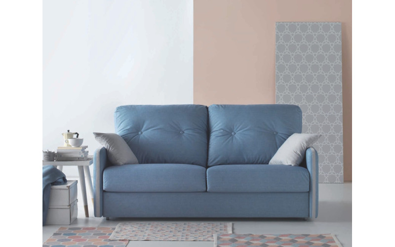 Sofá cama con diseño moderno modelo London con apertura italiana de Zarda
