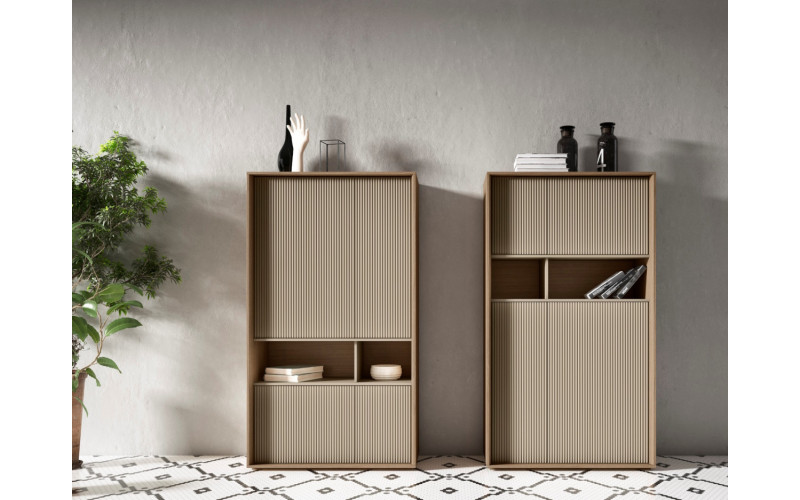 Conjunto de aparadores con diseño moderno para el salón de A. Britos colección Ideas 711