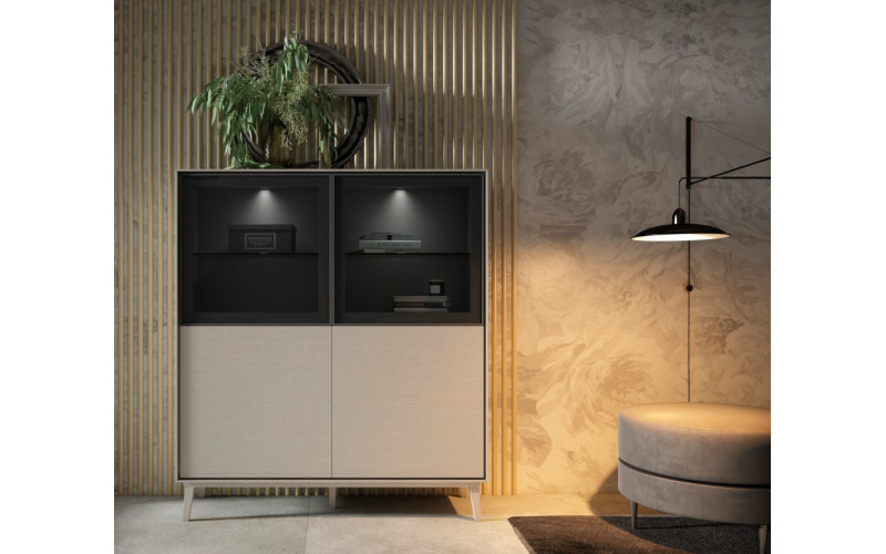 Mueble aparador con diseño de comedor A. Britos colección Ideas 716