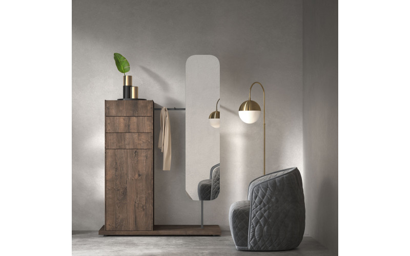 Mueble recibidor moderno con perchero Kazzano New Royal 122