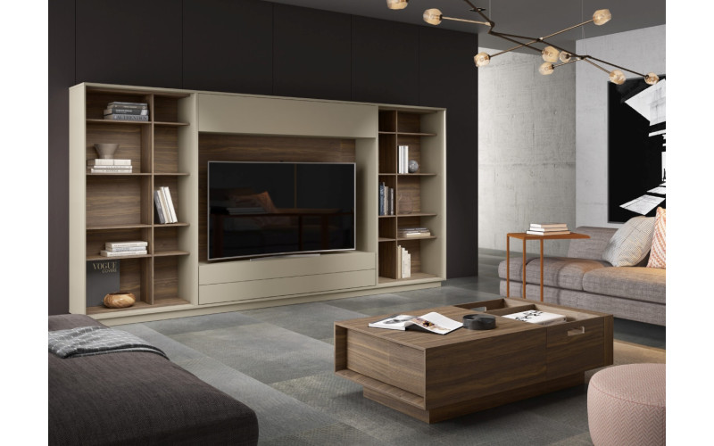 Mueble de comedor librería moderno de A. Britos colección Ideas 724
