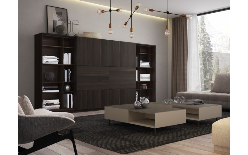 Mueble de comedor librería moderno de A. Britos colección Ideas 730