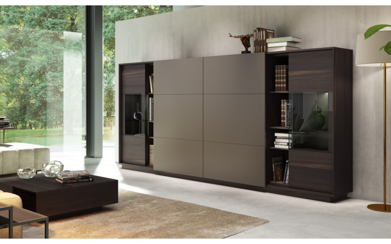 Mueble de comedor librería moderno de A. Britos colección Ideas 737