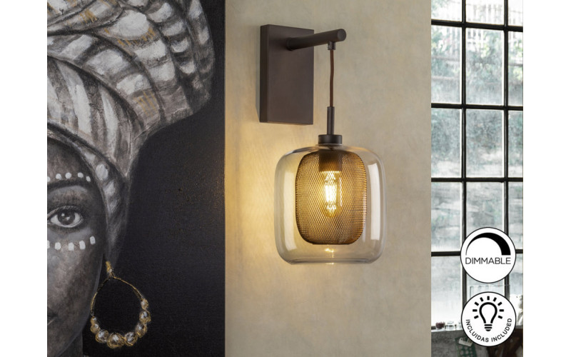 Aplique de pared Fox ref.653596 de la firma Schuller en Valencia